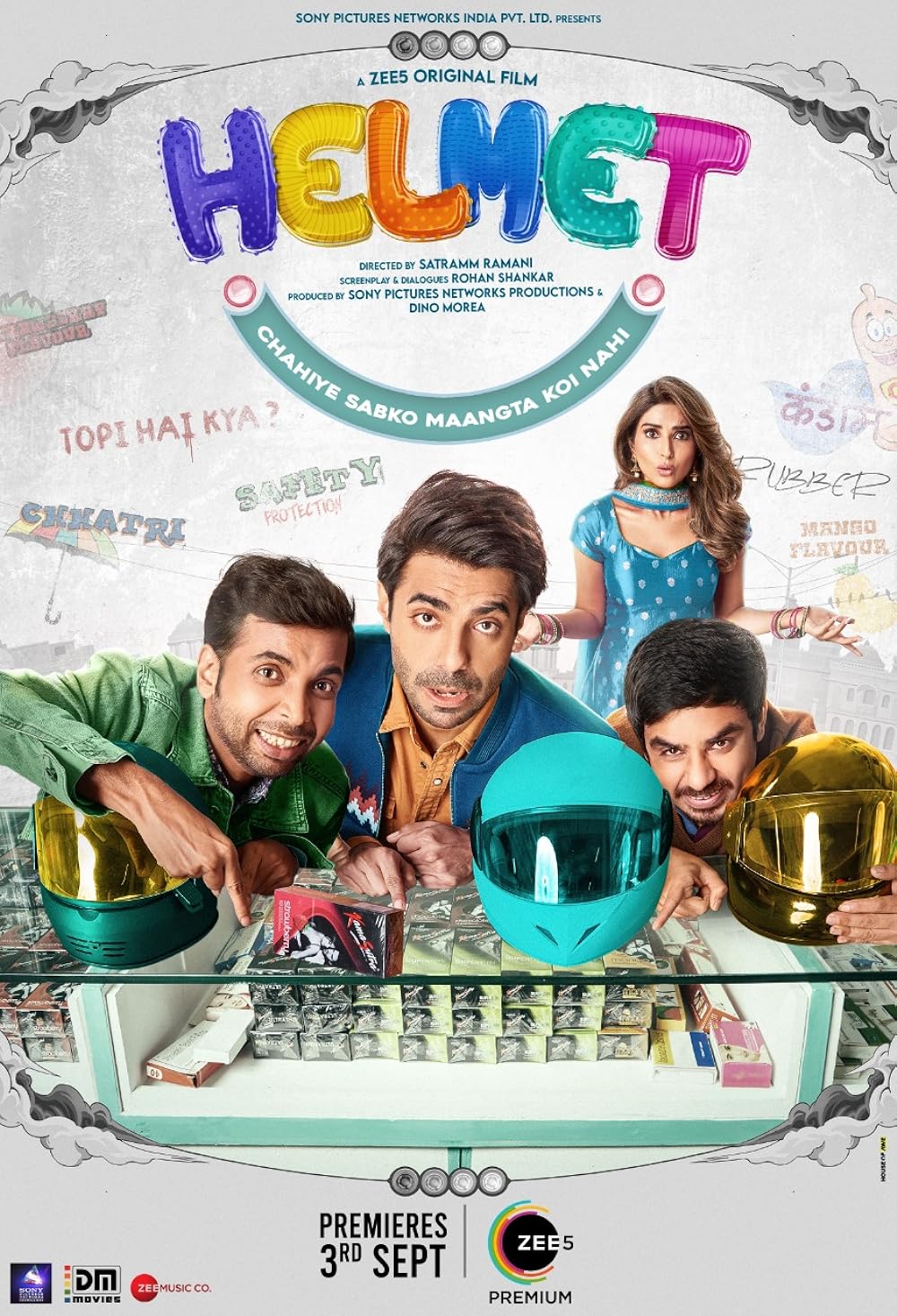 Download Helmet (2021) Hindi Zee5 Movie Web – DL|| 480p [350MB] || 720p [570MB] || 1080p [2.1GB]