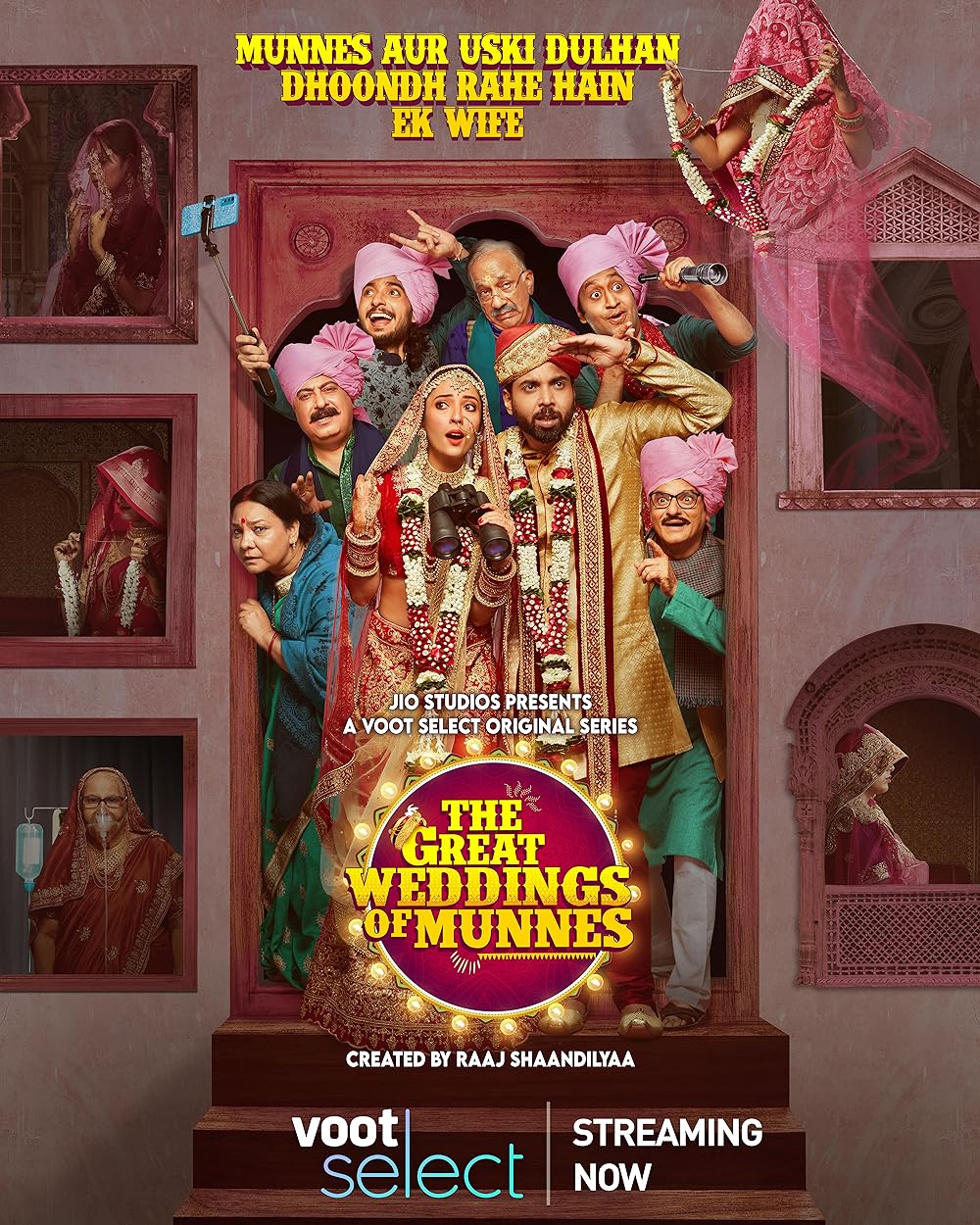 Download The Great Weddings Of Munnes 2022 (Season 1) Hindi {Voot Series} WeB-DL || 480p [80MB] || 720p [350MB] || 1080p [1.5GB]