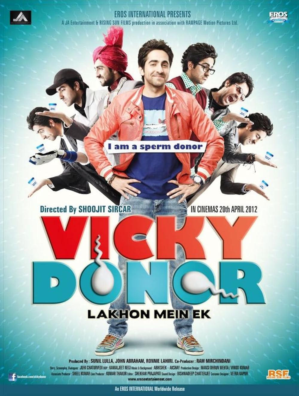 Download Vicky Donor (2012) Hindi Movie Bluray || 720p [600MB] || 1080p [2.1GB]