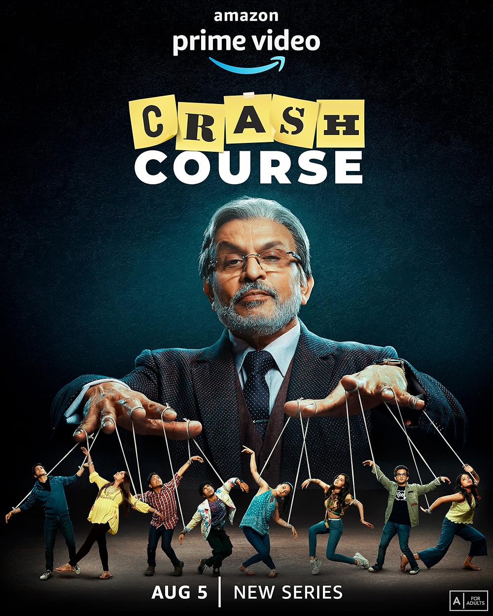 Download Crash Course 2022 (Season 1) Hindi {Amazon Prime Series} WeB-DL || 480p [100MB]  || 720p [450MB]  || 1080p [1GB]