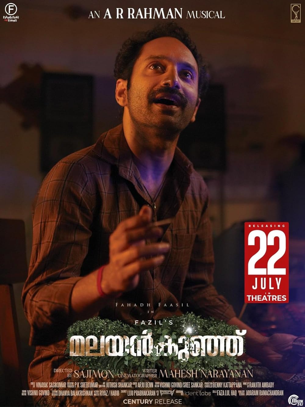 Download Malayankunju (2022) {Dubbed} Hindi Movie WEB-DL || 480p [350MB] || 720p [1GB] || 1080p [2GB]