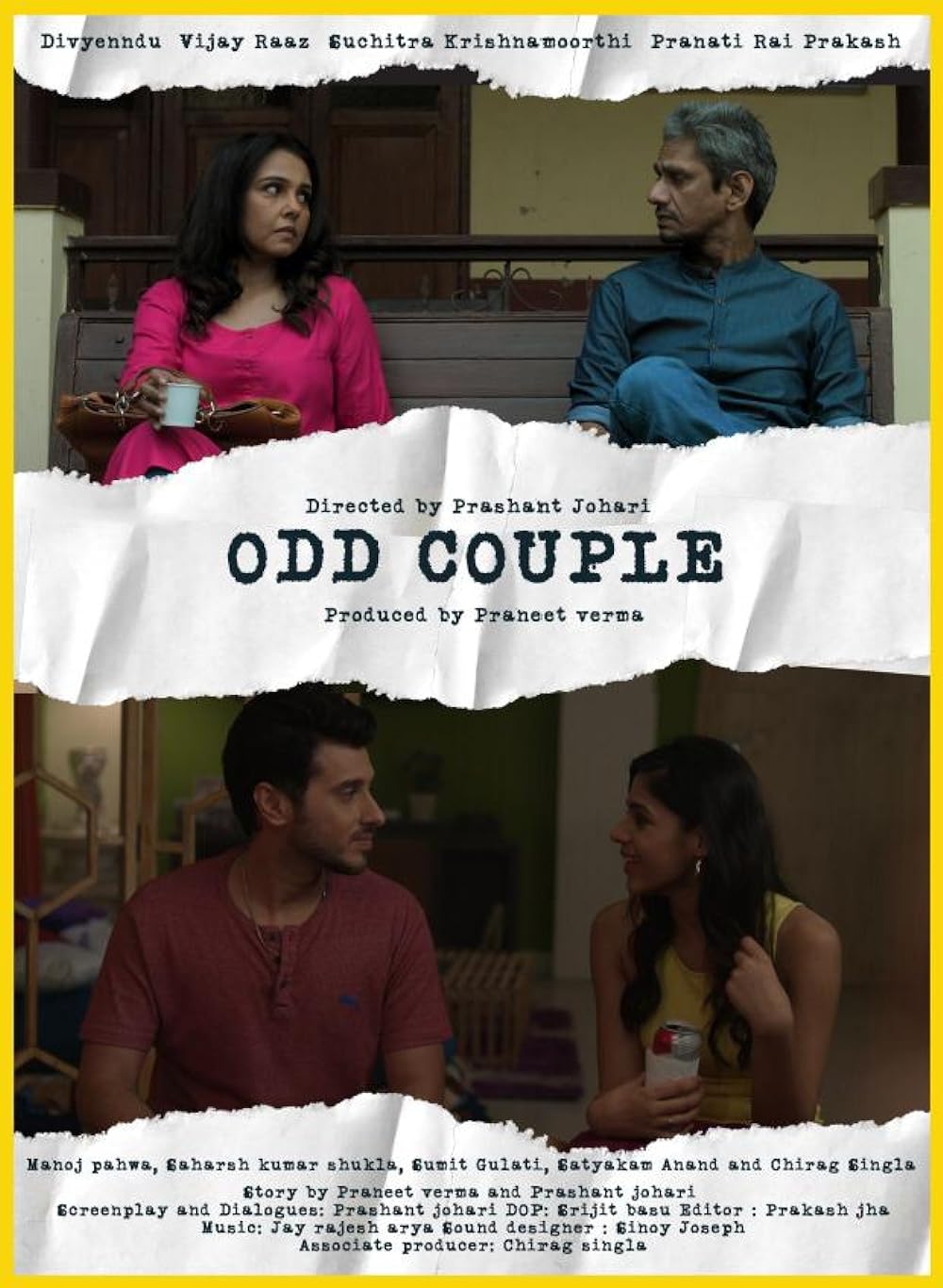Download Odd Couple (2019) Hindi Movie WEB – DL || 480p [350MB] || 720p [1GB] || 1080p [7.4GB]