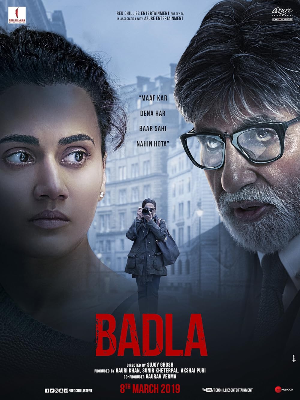 Download Badla (2019) Hindi Movie WEB-DL 480p [350MB] || 720p [780MB] || 1080p [2.8GB]