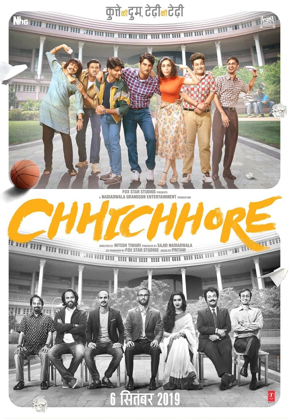 Download Chhichhore (2019) Hindi Movie WEB-DL 480p [400MB] || 720p [1.2GB] || 1080p [2.5GB]