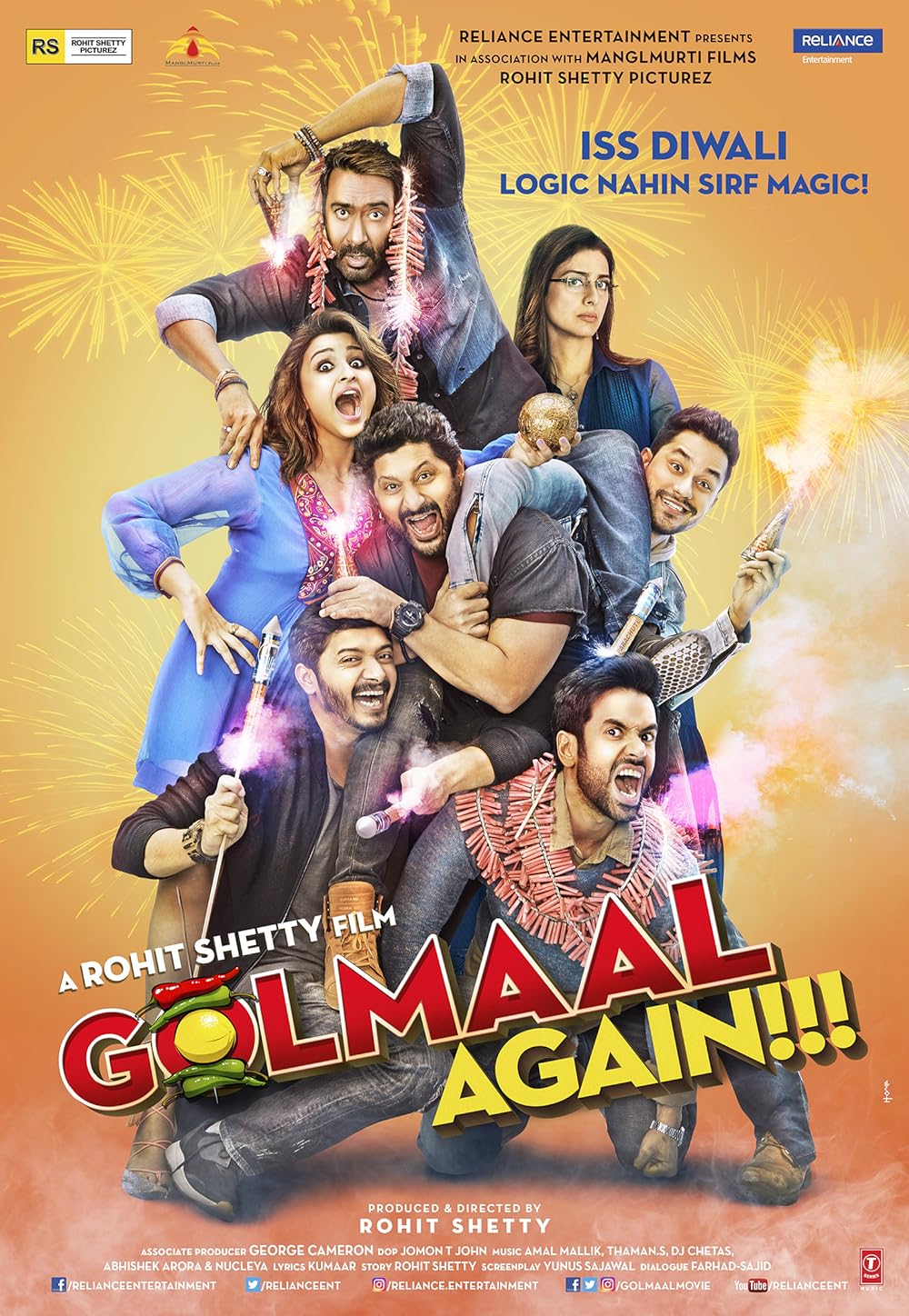 Download Golmaal Again (2017) Hindi Movie Web-DL Print || 720p [1.2GB]