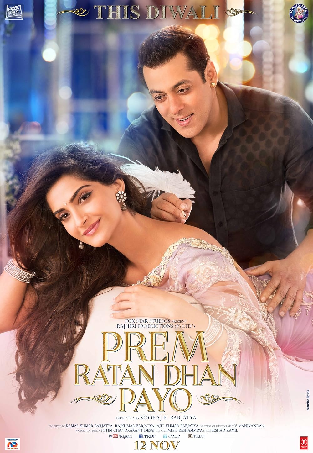 Download Prem Ratan Dhan Payo (2015) Hindi Movie Bluray || 720p [1.2GB] || 1080p [2.5GB]