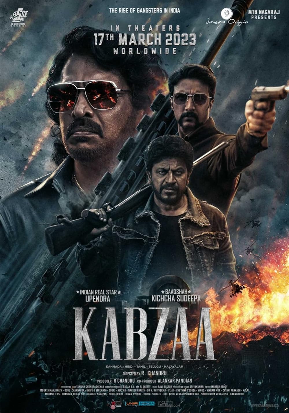 Download Kabzaa (2023) Hindi-Kannada Movie WEB-DL || 480p [400MB] || 720p [1.1GB]  || 1080p [2.7GB]