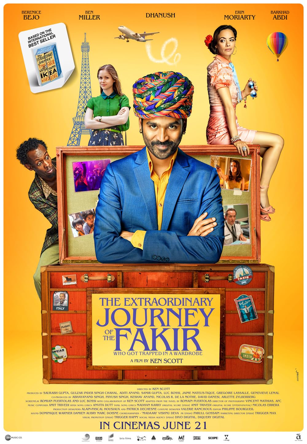 Download The Extraordinary Journey Of The Fakir (2022) {Hindi} (Dubbed) Movie WEB-DL || 480p [400MB] || 720p [750MB] || 1080p [3GB]