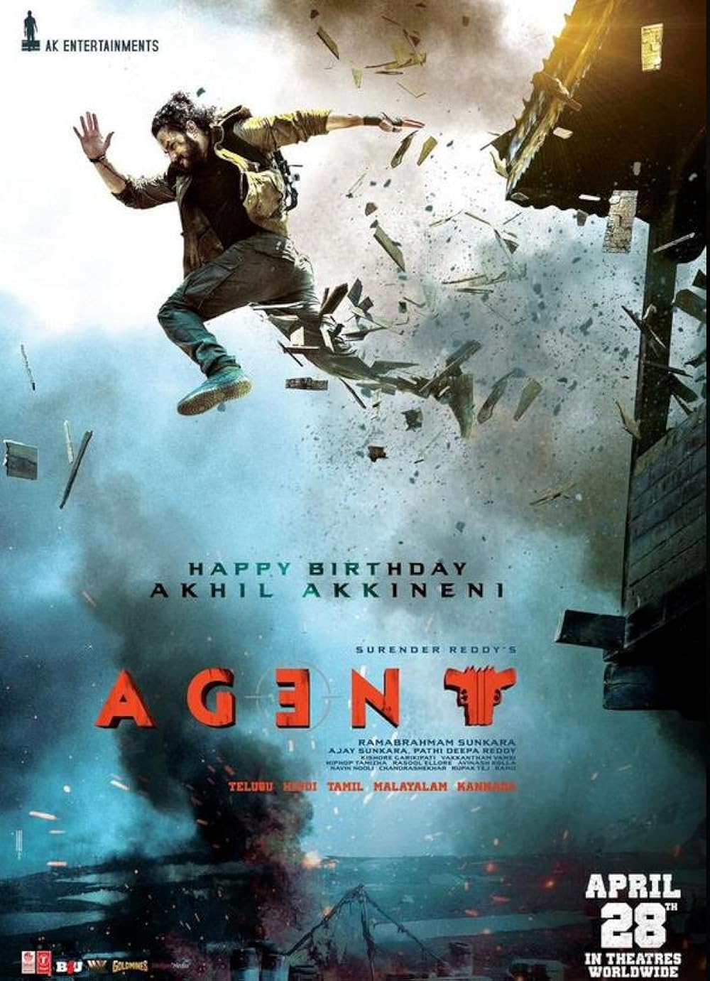 Download Agent (2023) Telugu Movie HQ S-Print || 480p [500MB] || 720p [1.2GB] || 1080p [2.6GB]