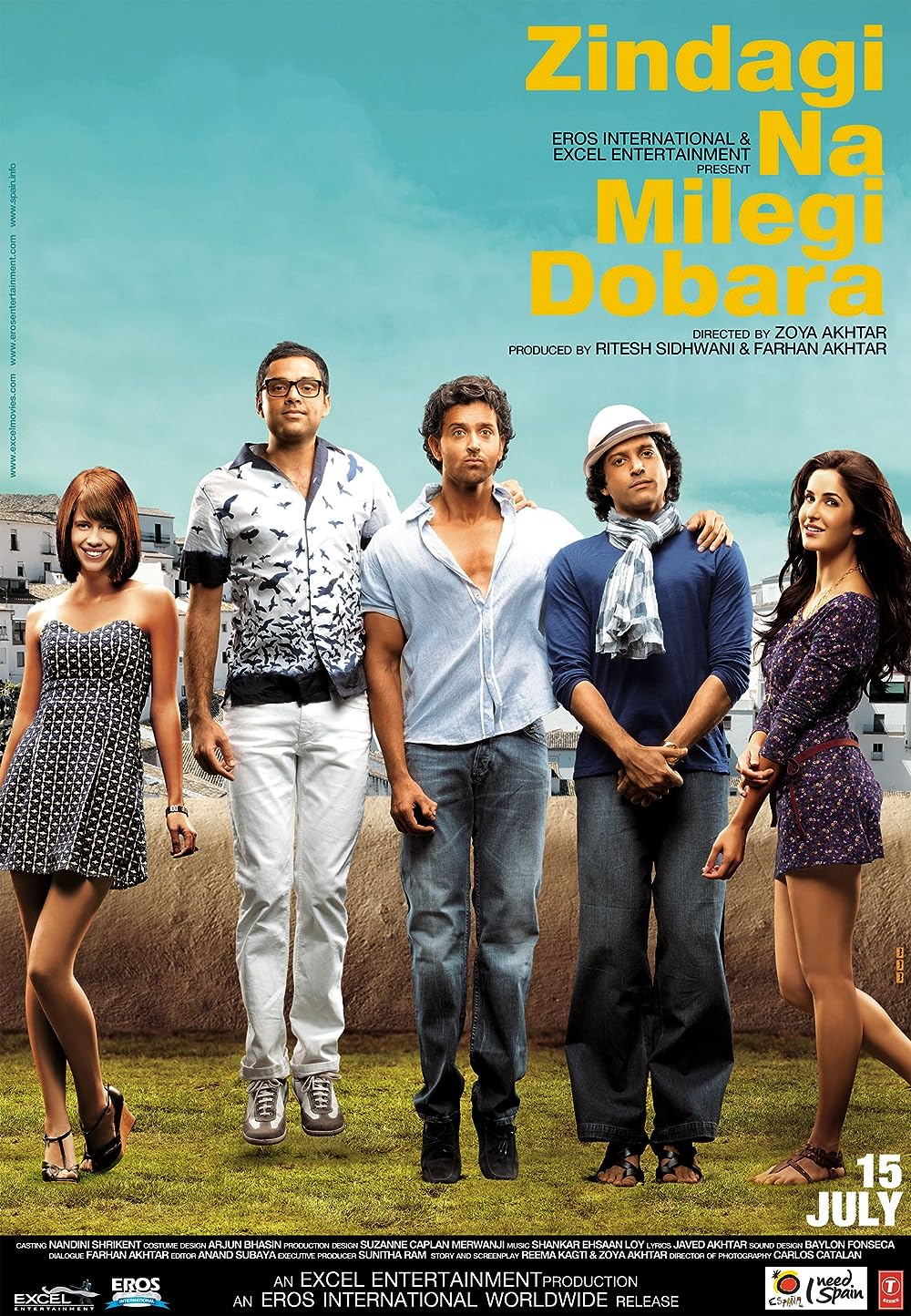 Download Zindagi Na Milegi Dobara (2011) Hindi Movie Bluray  || 720p [1.3GB] || 1080p [2.6GB]