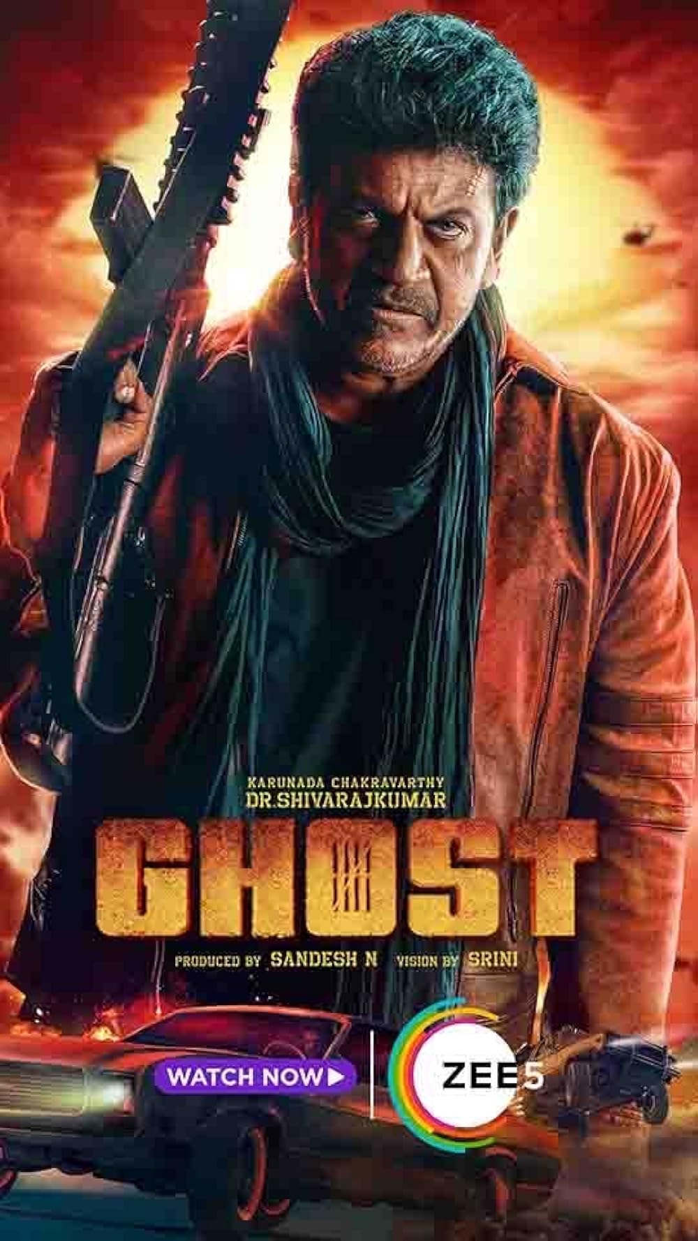 Download Ghost (2023) Dual Audio (Hindi-Kannada) WEBRiP || 480p [500MB] || 720p [1.1GB] || 1080p [2.4GB]