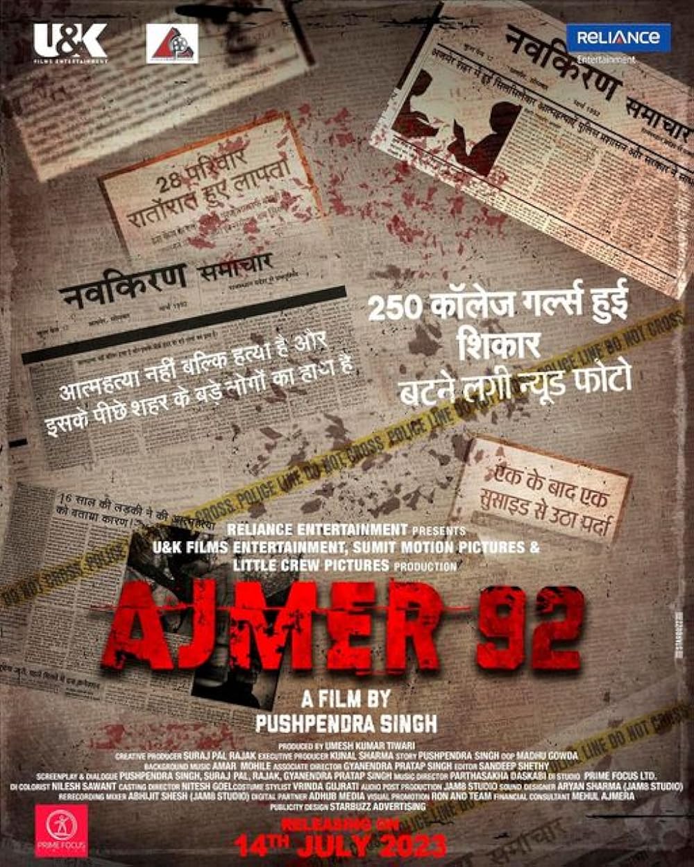 Download Ajmer 92 (2023) Hindi Movie HQ S-Print || 480p [500MB] || 720p [1GB] || 1080p [2.5GB]