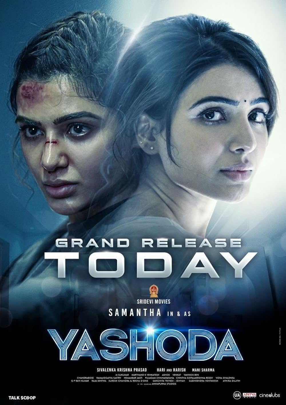 Download Yashoda (2022) Dual Audio {Hindi-Telugu} Movie WEB-DL || 480p [400MB] || 720p [1GB] || 1080p [2GB]