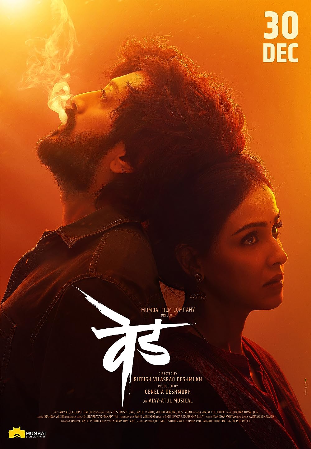 Download Ved (2022) [Hindi – Marathi] Movie WEB-DL || 480p [500MB] || 720p [1.4GB] || 1080p [5.3GB]