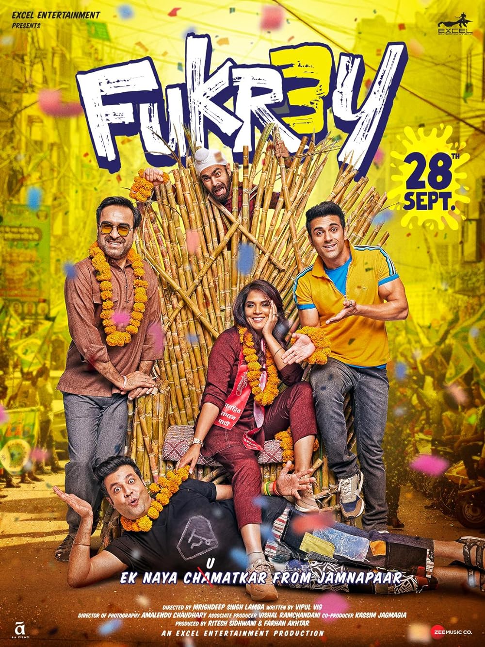 Download Fukrey 3 (2023) Hindi Movie WEB-DL || 480p [400GB] || 720p [1.2GB] || 1080p [2.8GB]