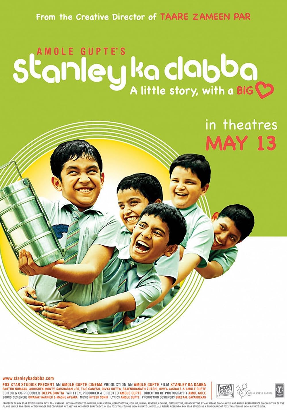 Download Stanley Ka Dabba (2011) Hindi Movie Bluray || 720p [1.2GB]