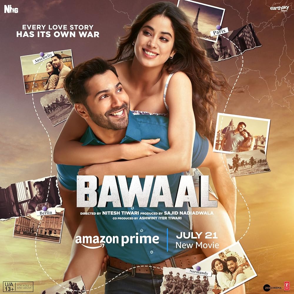 Download Bawaal (2023) Hindi Movie WEB-DL || 480p [400MB] || 720p [1.3GB]  || 1080p [8.1GB]