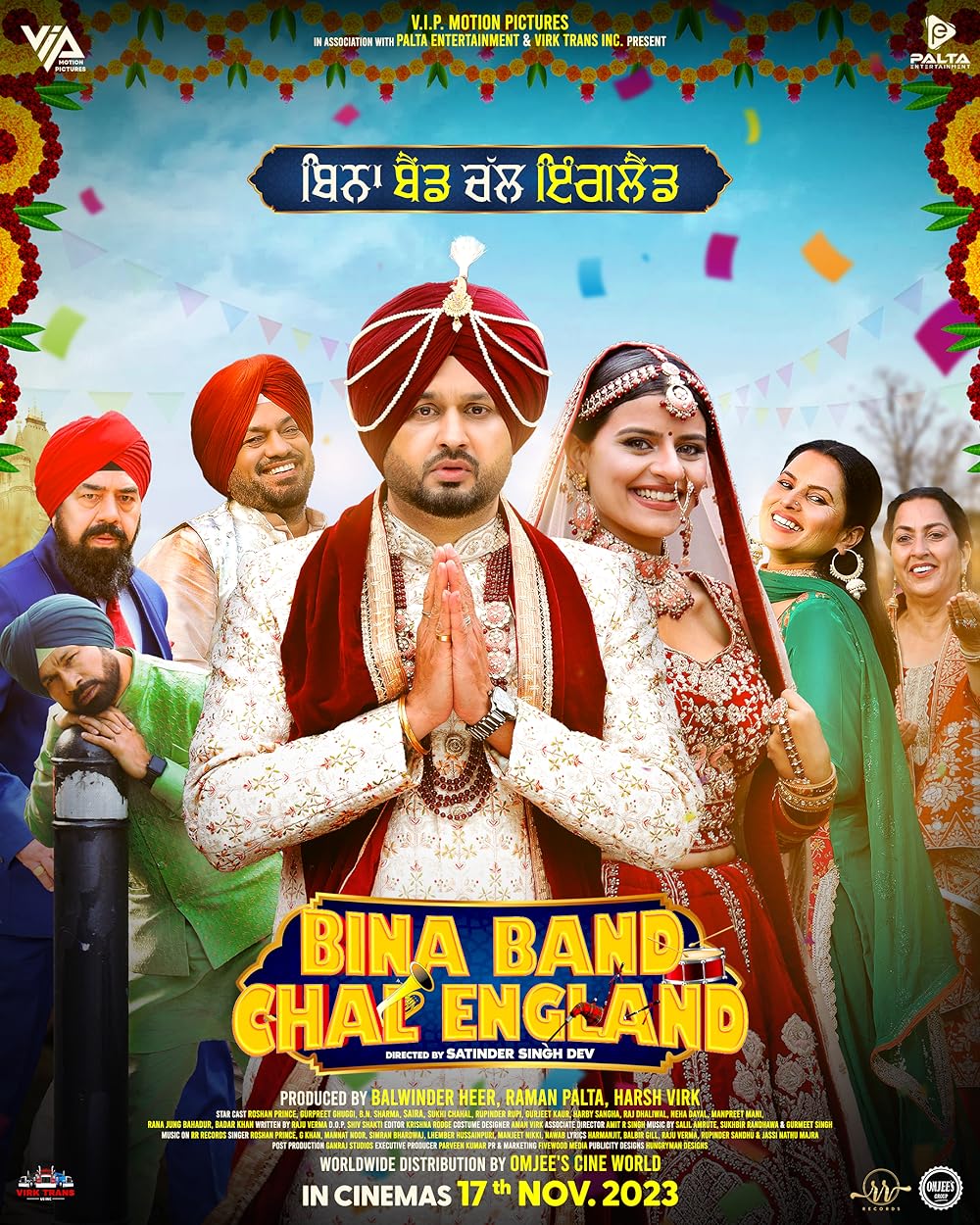 Download Bina Band Chal England (2023) Punjabi Movie HQ S-Print || 480p [400MB] || 720p [1GB] || 1080p [2.2GB]
