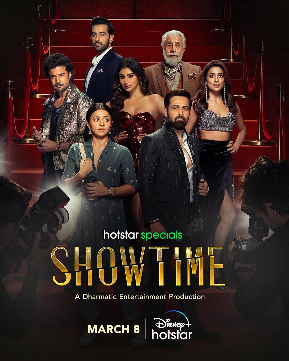 Download Showtime (2024) (Season 1) Hindi {Hotstar Series} WEB-DL || 480p [100MB]  || 720p [400MB] || 1080p [1GB]