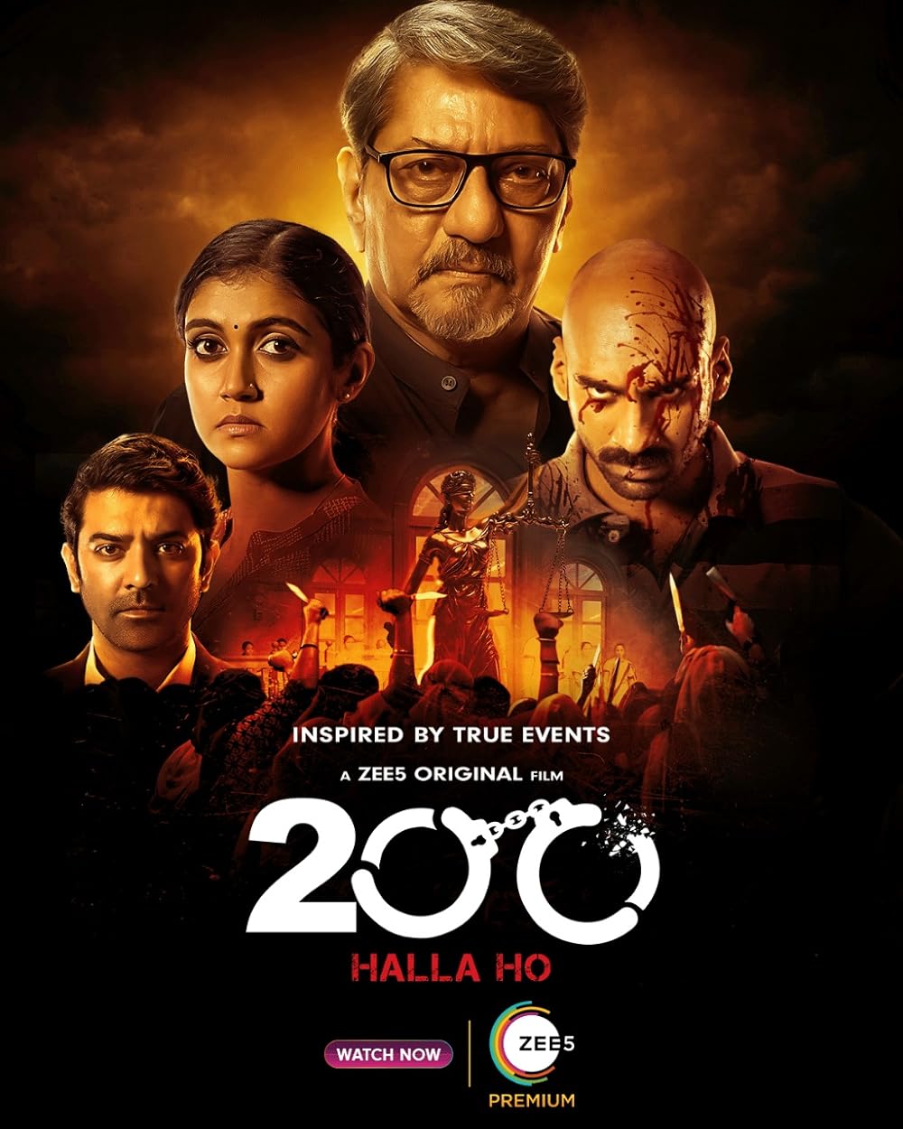 Download 200: Halla Ho (2021) Hindi Movie Web – DL || 480p [380MB] || 720p [580MB] || 1080p [2GB]