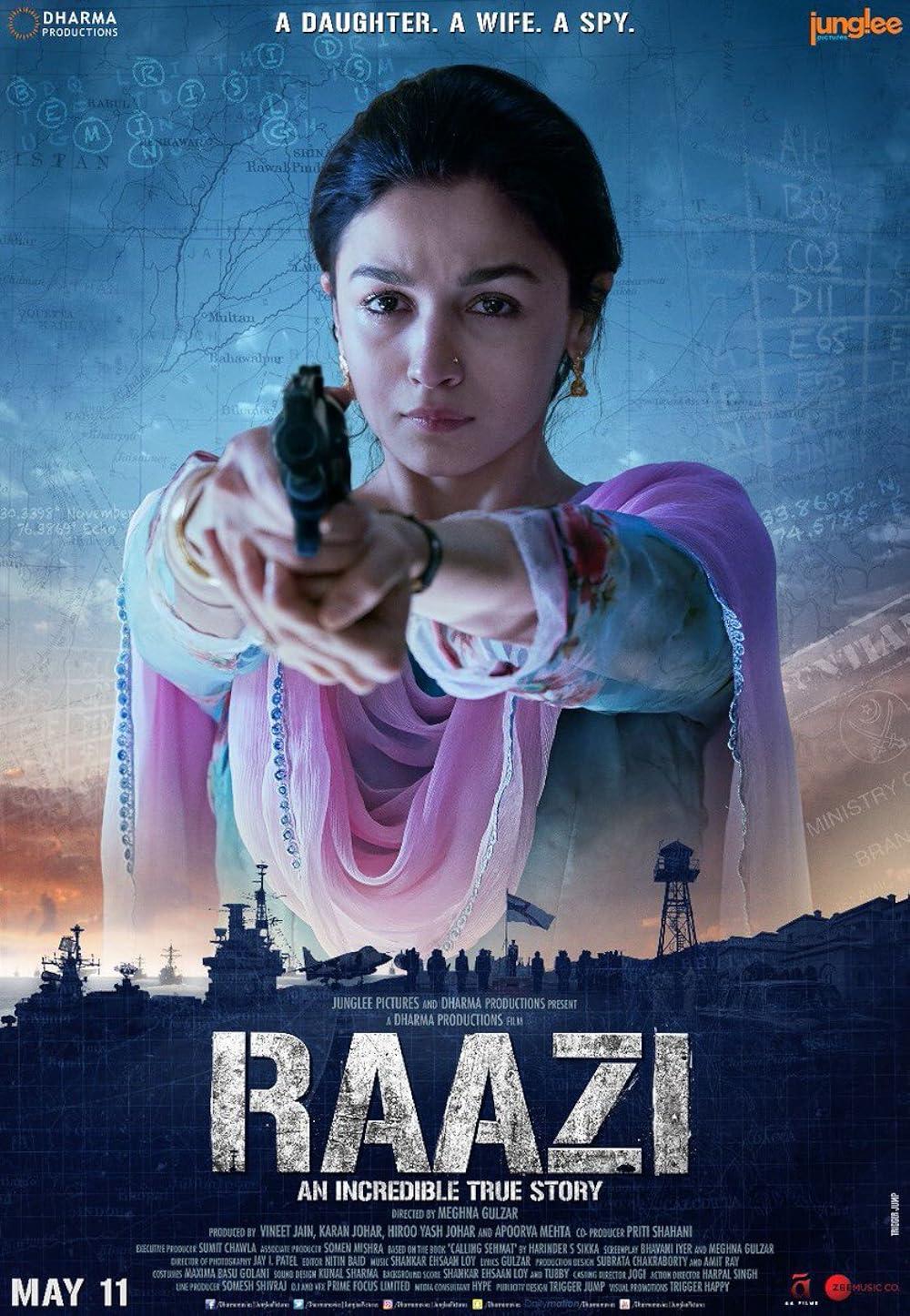 Download Raazi (2018) Hindi Movie Bluray || 720p [1.2GB] || 1080p [2.3GB]